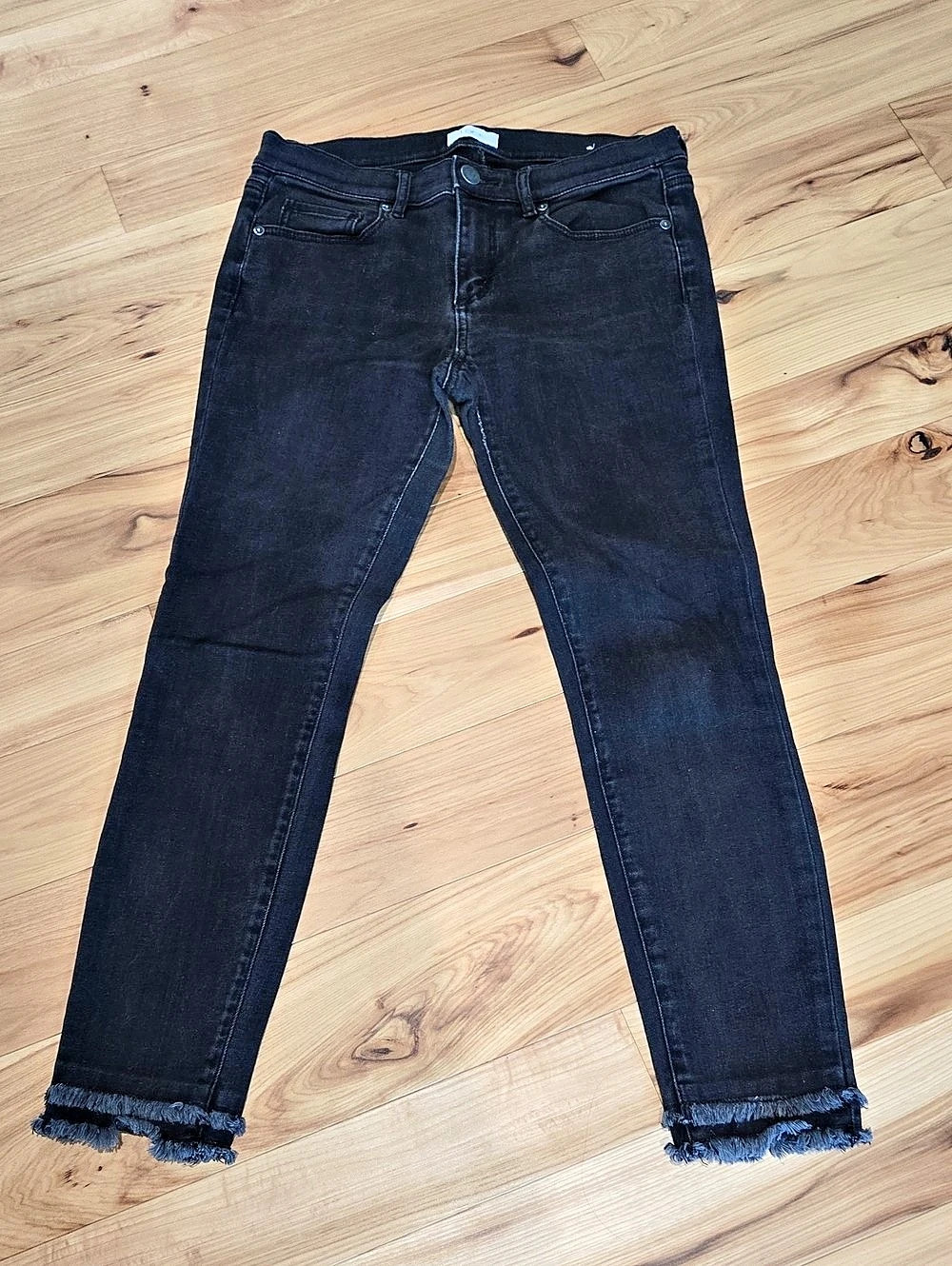LOFT Women's Black Skinny Jeans Size 4